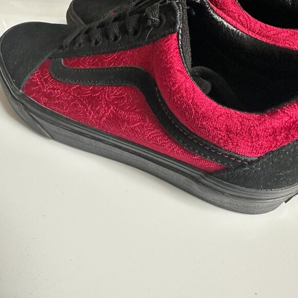 Vans Old Skool Burnt Russet Crushed Velvet – Men’s 5.5 / Women’s 7 - Picture 10 of 15